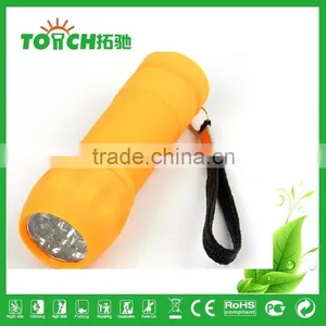 Beautiful Plastic Small Flashlight Small Size LED Flashlight Cheap LED Flashlight thumbnail-1