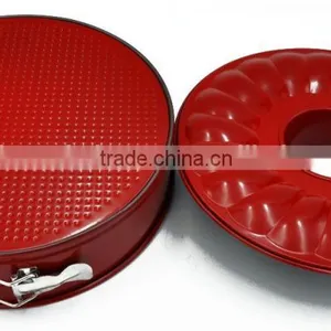 Carbon Steel Springform Cake Pans With Two Bottoms thumbnail-4