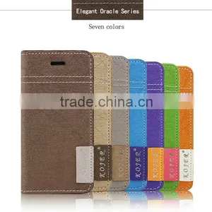 Wallet Phone Flip Case With Card Slots Inside for IPhone 5 thumbnail-1