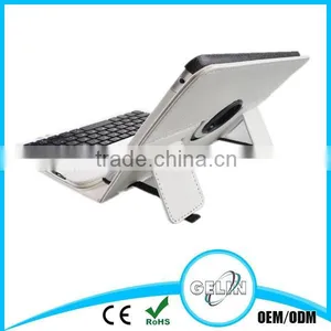 Folding PU and Silicon Material Bluetooth Keyboard Mini Case Mini Bluetooth Keyboard thumbnail-3