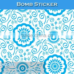 HD-073 Air Bubble Free Durable Car Body Sticker Bomb Camouflage Vinyl thumbnail-3