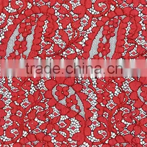 Wholesale Good Quality Nylon/Cotton/Rayon Strand Lace Fabric T8075 thumbnail-2