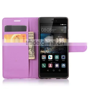 Luxury Mobile Phone Leather Case Leather Flip Case For Huawei P9 thumbnail-5