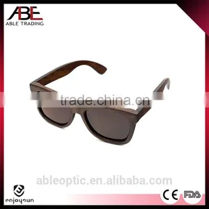 2016 Classic Square UV400 Lens Custom Italy Design Bamboo Wooden Polarized Sunglasses Sun Glass Supplier's Choice thumbnail-2