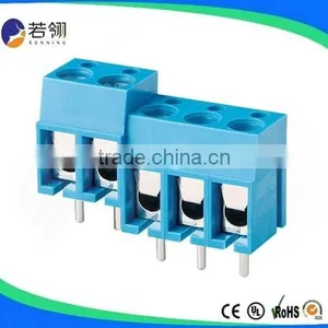 UL PCB Screw Type Terminal Block Connector Pitch 5.0mm 10mm thumbnail-1