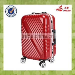 Four Colors Spinner Wheels Aluminum Protective Cover Luggage Hardshell PC Luggage thumbnail-2