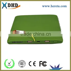Newest Style 30000mah Dual Usb Portable Solar Panel Power Bank thumbnail-3