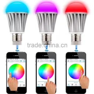 E27 Music Alarm Group Smart LED Light Bulb Lamp RGB APP Remote Multi-Color thumbnail-2