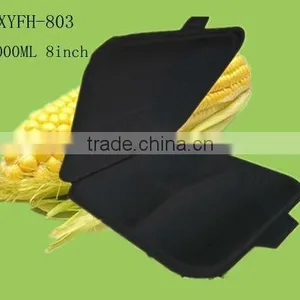 Biodegradable Disposable 8inch Disposable 3-compartment Food Container:XYFH-803 thumbnail-1