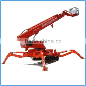 China 30m Aluminium Mobile Spider Lifts Price Competitive thumbnail-2