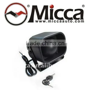 Auto Alarm Siren With Backup Battery, 6 Tone Car Alarm Siren, Horn, Speaker,car Siren thumbnail-1