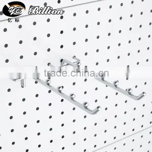 2016high Quality Supermarket Bra Hook Pegboard Metal Chrome Display Hook Retail Hanger thumbnail-3