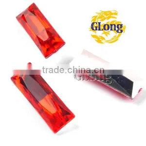 8*24mm Acrylic Point Back Rectangular Mix Color Bling Rhinestone&Crystal For Stylish Bags Garment Shoes #GY014-24P(Mix-s) thumbnail-2