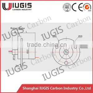 SRC022 Chinese Factory Industrial Control Equipment Use Capsule Slip Ring thumbnail-2
