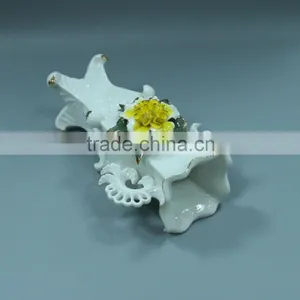 White Modern Ceramic Vase Decoration thumbnail-2