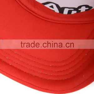 Red 5 Panel Custom Foam Image Printing Trucker Hats thumbnail-4