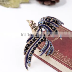 Fashion Elegant Exquisite Shining Charm Mocking&jay Brooches, China Wholesale Brooch, Bird Brooch thumbnail-1