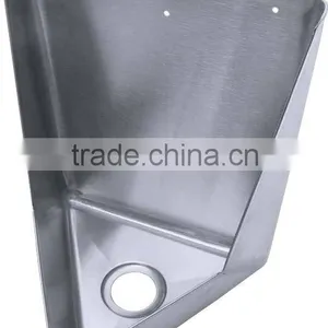 Wall Mount 304 Stainless Steel Prison Toilet Bathroom Urinal thumbnail-1
