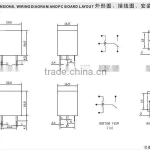 15A Cubic Miniature Power Pcb Relay thumbnail-5