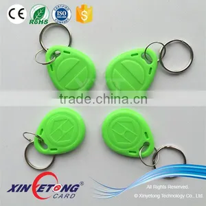 125KHZ TK4100 RFID ID Key Tag (Green Color ) thumbnail-1