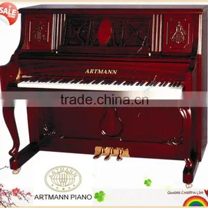Artmann Matte Finish Archaistic Upright Piano UP125C3 thumbnail-1