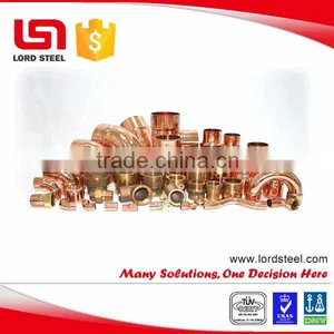Copper Alloy Tee, Elbow, Reducer, Copper Pipe Fittings thumbnail-1