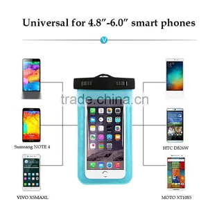 YZ New Clear Waterproof Pouch Dry Case Cover For 5.5 Inch Phone Camera Mobile Phone Waterproof Bags for IPHONE 4 4S 5 5S 6 6S thumbnail-5