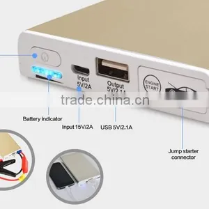 New 6000mAh Auto Emergency Battery Charger Car Jump Starter Power Bank thumbnail-3