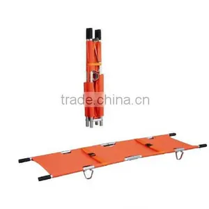BS - 1A3 Foldaway Aluminum Alloy Ambulance Stretcher Aluminum Basket Stretcher thumbnail-1
