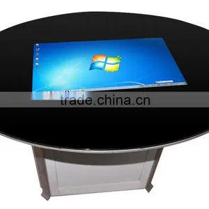 21.5inch Capacitive Touch Screen Touch Table for Windows and Android OS ,the Whole Top of Table is Tempered Glass thumbnail-3