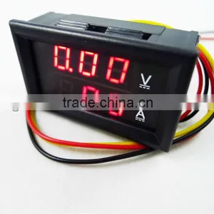 DC100V 100A Red Color Digital Voltage Current Meter thumbnail-1