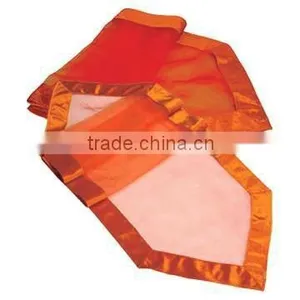 Beautiful Organza Table Runner With Satin Bordure thumbnail-1