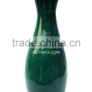 Green Eco- Bamboo Vase- Decorative Vase Handmade in Viet Nam thumbnail-1