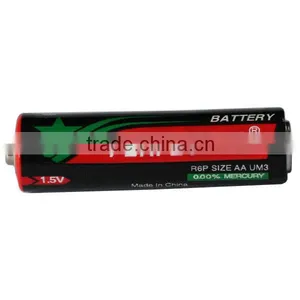 Top Salling Pvc Jacket aa R6p Um-3 1.5v Zinc Carbon Battery thumbnail-3