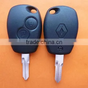 Renault 2 Button Remote Key Blank & Key Shell thumbnail-1