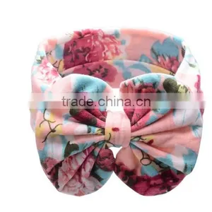 Kids Baby Girls Toddler Cotton Bowknot Headband Hair Band Headwear Accessories thumbnail-2