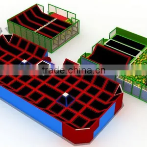 KAIQI KQ60151ATramopline Series Adventure Equipment Combination of Climing Amusement Park Equipment Games thumbnail-2