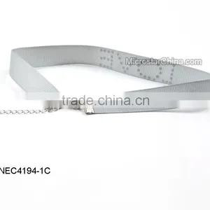 2016 New Design Hotsale Fashion Adjustable Ribbon Choker Necklace thumbnail-5