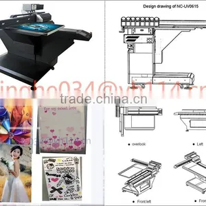Big Size Digital Flatbed uv Printer 60*150cm Size for Metal, Ceramic, Glass, Wood, Plastic, Pvc Etc thumbnail-5