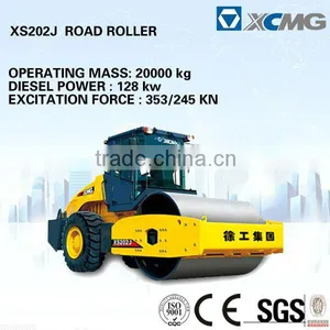 Cheap 20 Ton Road Roller XS202J Single Drum Mechanical Road Roller thumbnail-1