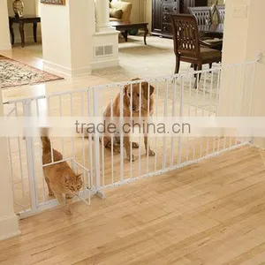 2015 BSG03 ABS +SS Material With Small Door for Your Pet Keep Your Baby Safe and Pet Comfortable Pass En1930 Certs Pet Gate thumbnail-5
