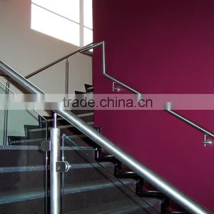 Indoor Stainless Steel Glass Balustrade Railing B1189 thumbnail-1
