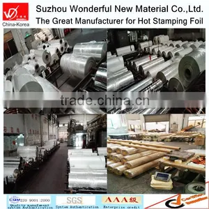 Real Factory Good Quality Large Stocks of Hot Stamping Foil for Fabric thumbnail-3