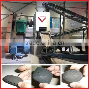 Exported to Many Countries Charcoal Briquette Extruding Production Line Small Briuqette Extruding Production Line Price thumbnail-1