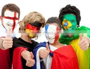 Football Fans Face Paint for 2014 Brazil World Cup Fans Face Color Company Promotional Gifts thumbnail-5