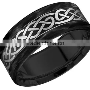 Fashion Tungsten Carbide Jewelry Ring Hot Sell Engeneer Design Ring Finger Rings thumbnail-6