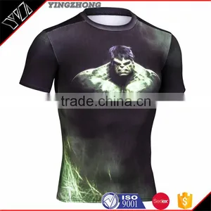 Yingzhong Garment Oem China Factory Screen Printing Men Collar Sport Fitness t Shirts With Logo thumbnail-1