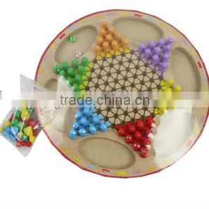 Wooden Educational Two-in- One Checkers thumbnail-1