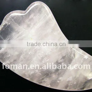 80x55mm Rose Quartz Massager Gemstone thumbnail-1