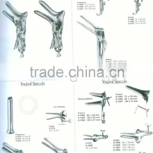 Vaginal Speculum/Stainless Steel Vaginal Specula/Collin/Cusco/Semm/Doyen/Grave thumbnail-1